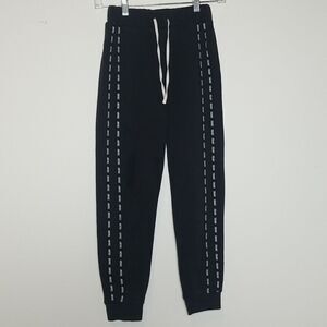 Justice black Girls sweatpants size 12
